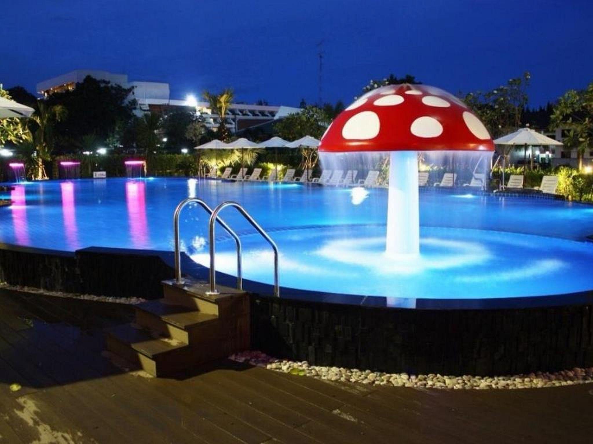 Golden Beach Cha-Am Hotel Exteriör bild