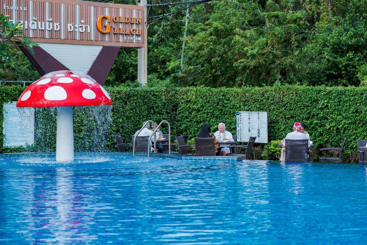 Golden Beach Cha-Am Hotel Exteriör bild